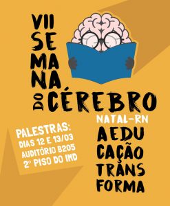 Cartaz do evento Semana do Cérebro