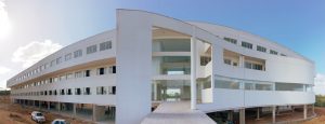 Fachada do novo prédio do IIN-ELS no Campus do Cérebro